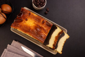 brownies basque burnt cheesecake